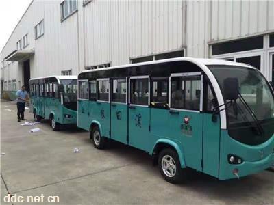  各款十四座观光车 电动燃油观光车